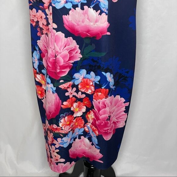 Vince Camuto Floral Pencil Dress - Women’s 14W - Picture 7 of 11